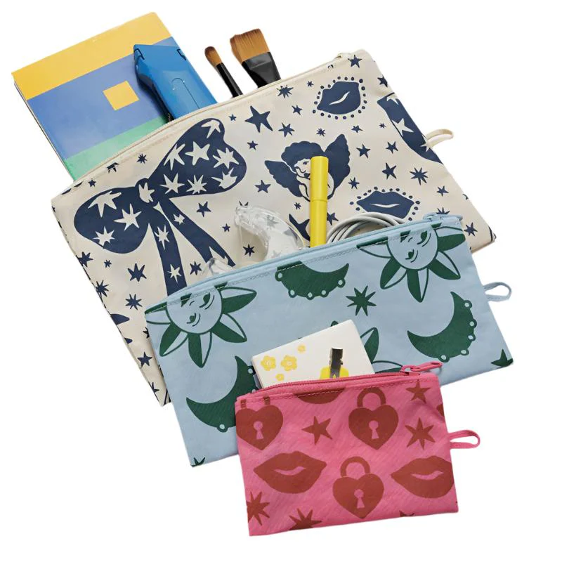 Baggu Flat Pouch Set - Image 8