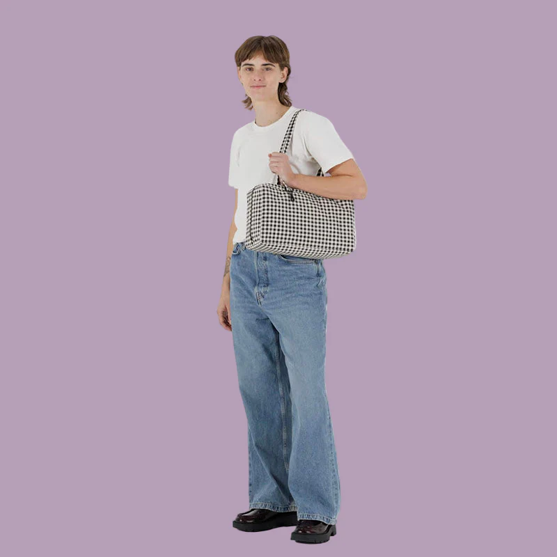 Baggu Medium Nylon Bowler Bag - Image 8