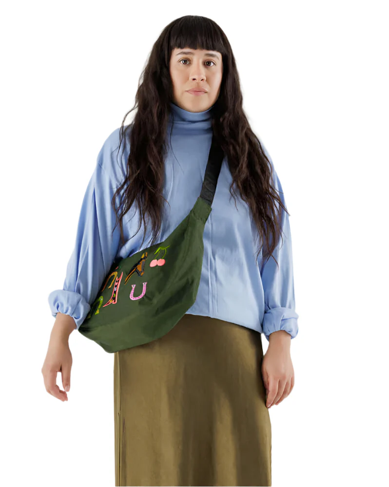 Baggu Medium Nylon Crescent Bag - Image 17
