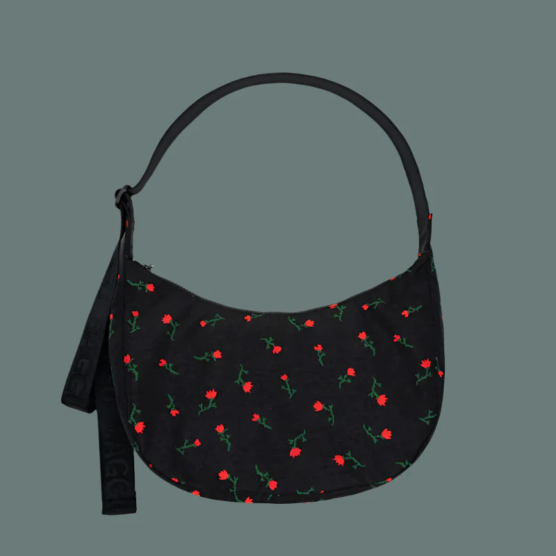 Baggu Medium Nylon Crescent Bag - Image 6