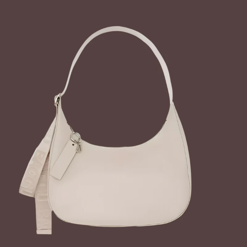 Baggu Medium Recycled Leather Crescent Bag