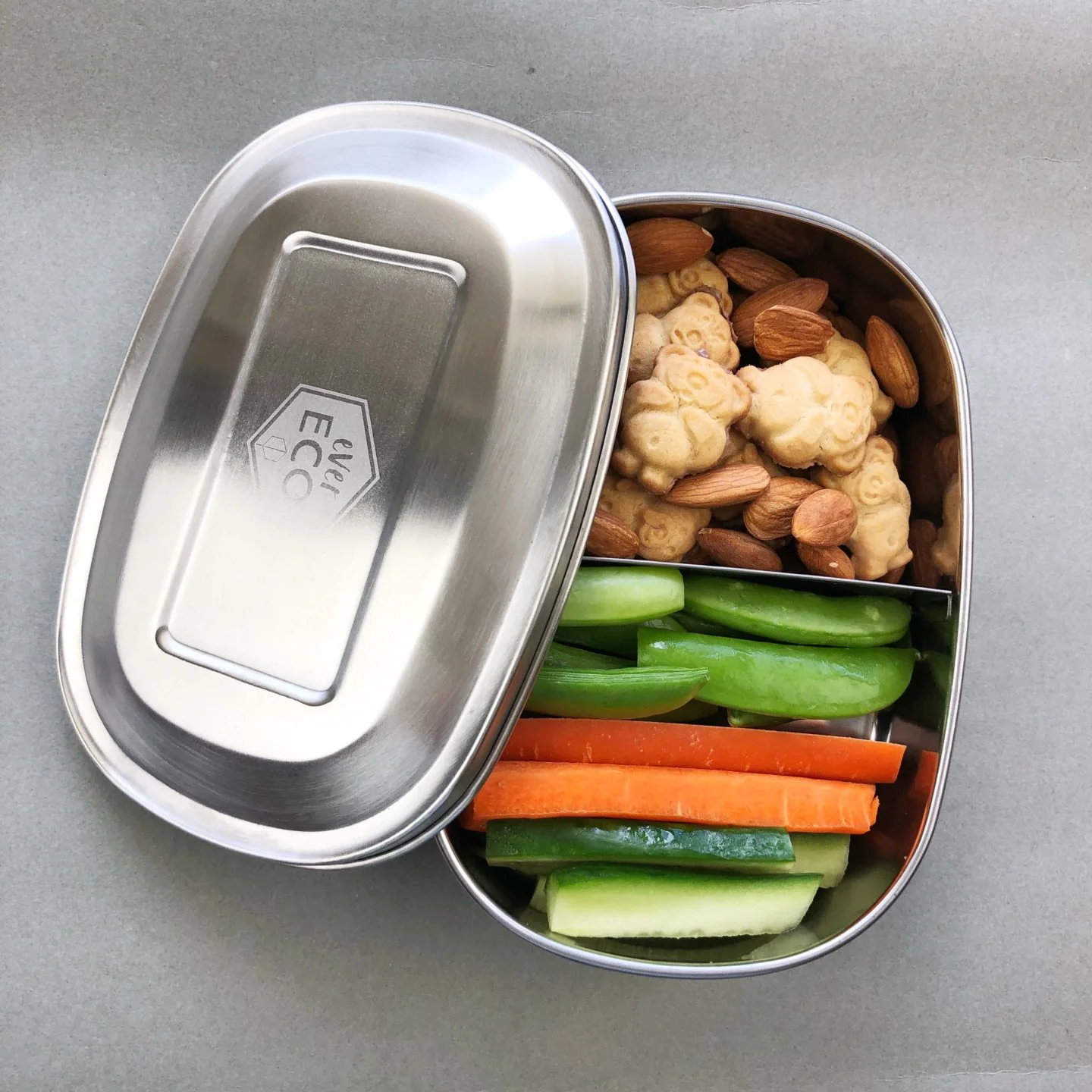 Ever Eco Stainless Steel Bento Box - 2 compartment - Image 3