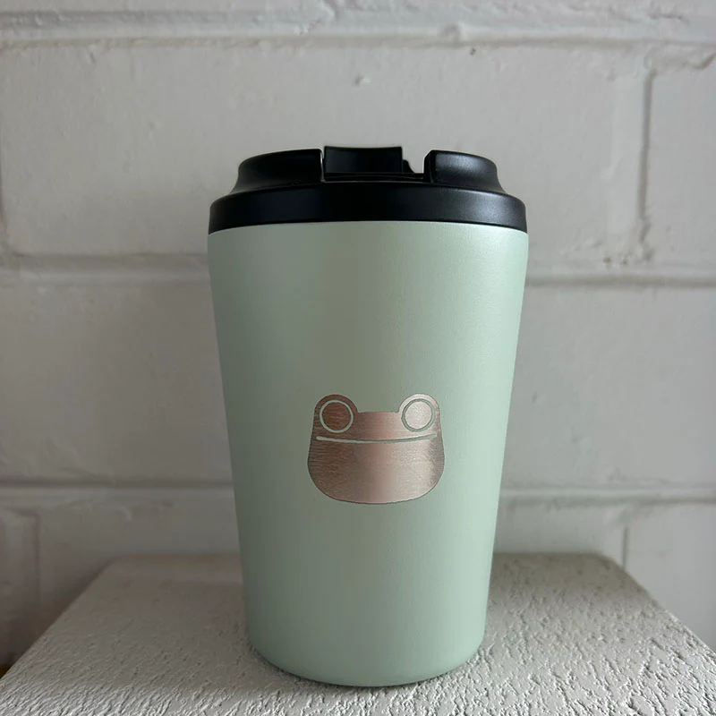 Fressko Camino x Natural Supply Co Froggy CERAMIC Reusable Coffee Cup - Image 6