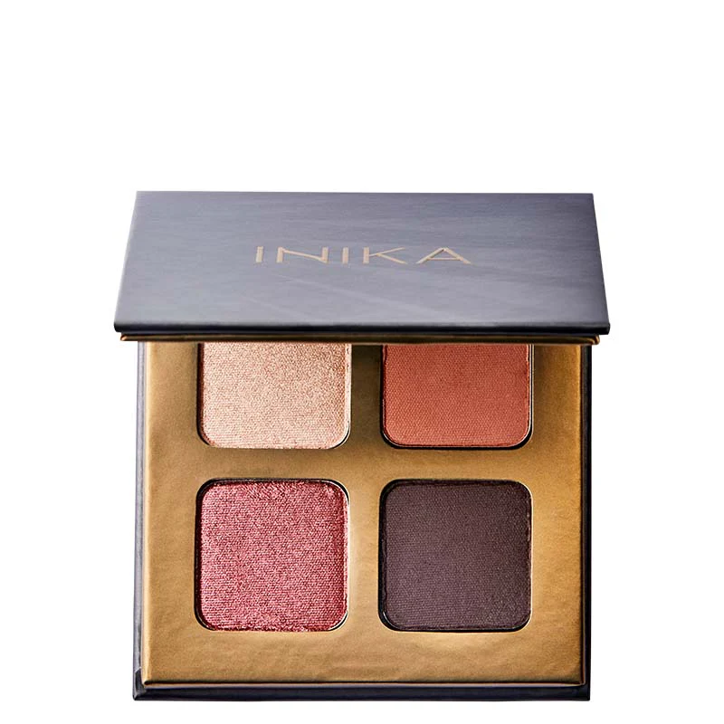 INIKA Organic Quad Eyeshadow Palette - Image 3