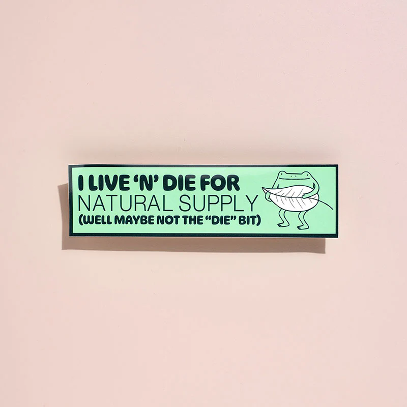 Natural Supply Co Bumper Sticker