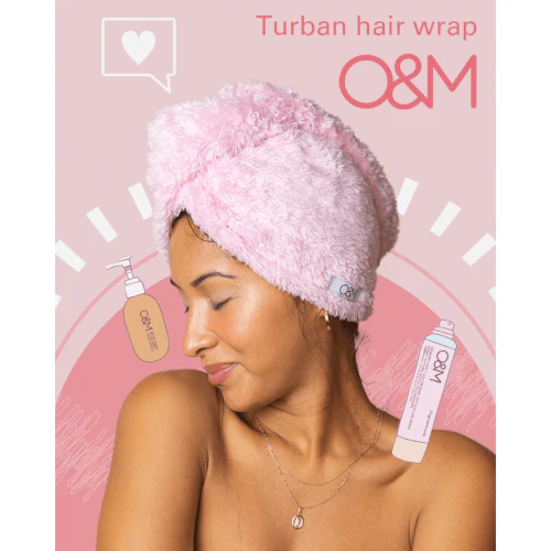 O&M Hair Turban Wrap - Image 2