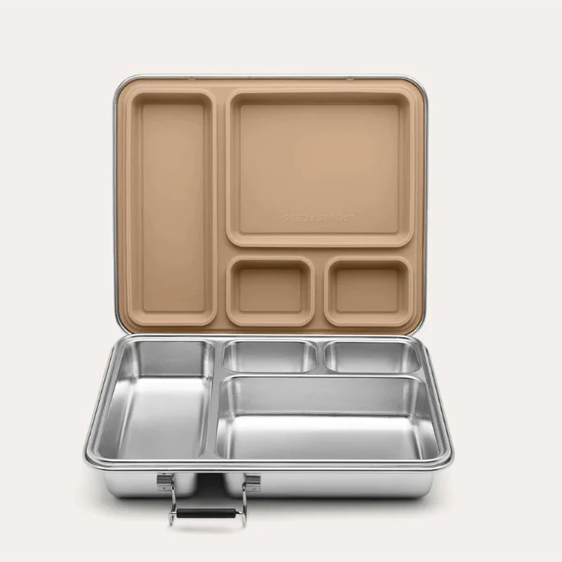Seed & Sprout CrunchBox 2.0 Lunch Box with Leak Resistant Seal - Image 4