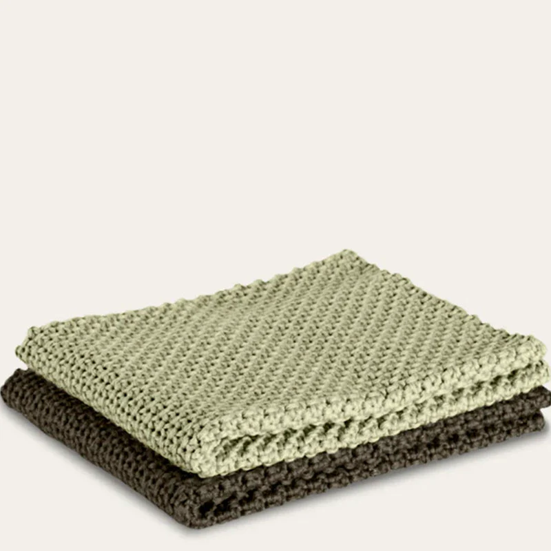 Seed & Sprout Knitted Dish Cloth 2-pack - Image 2