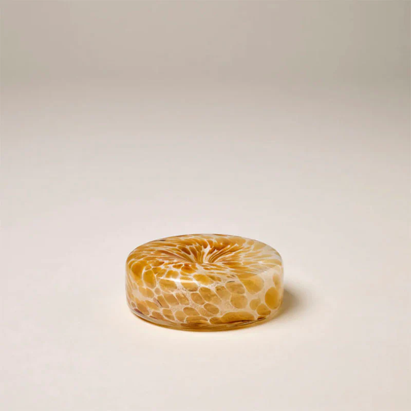 This is Incense Glass Marble Holder